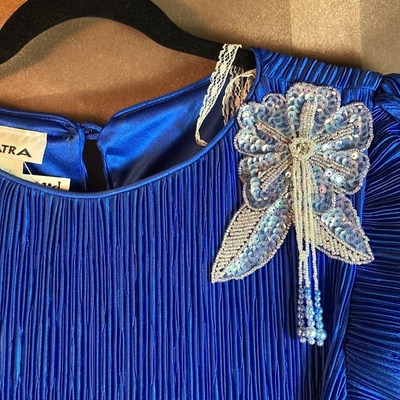 Size 10 formal mother of the bride dress. Blue “Ursula” tag Pic is true color B2 - Picture 3 of 7